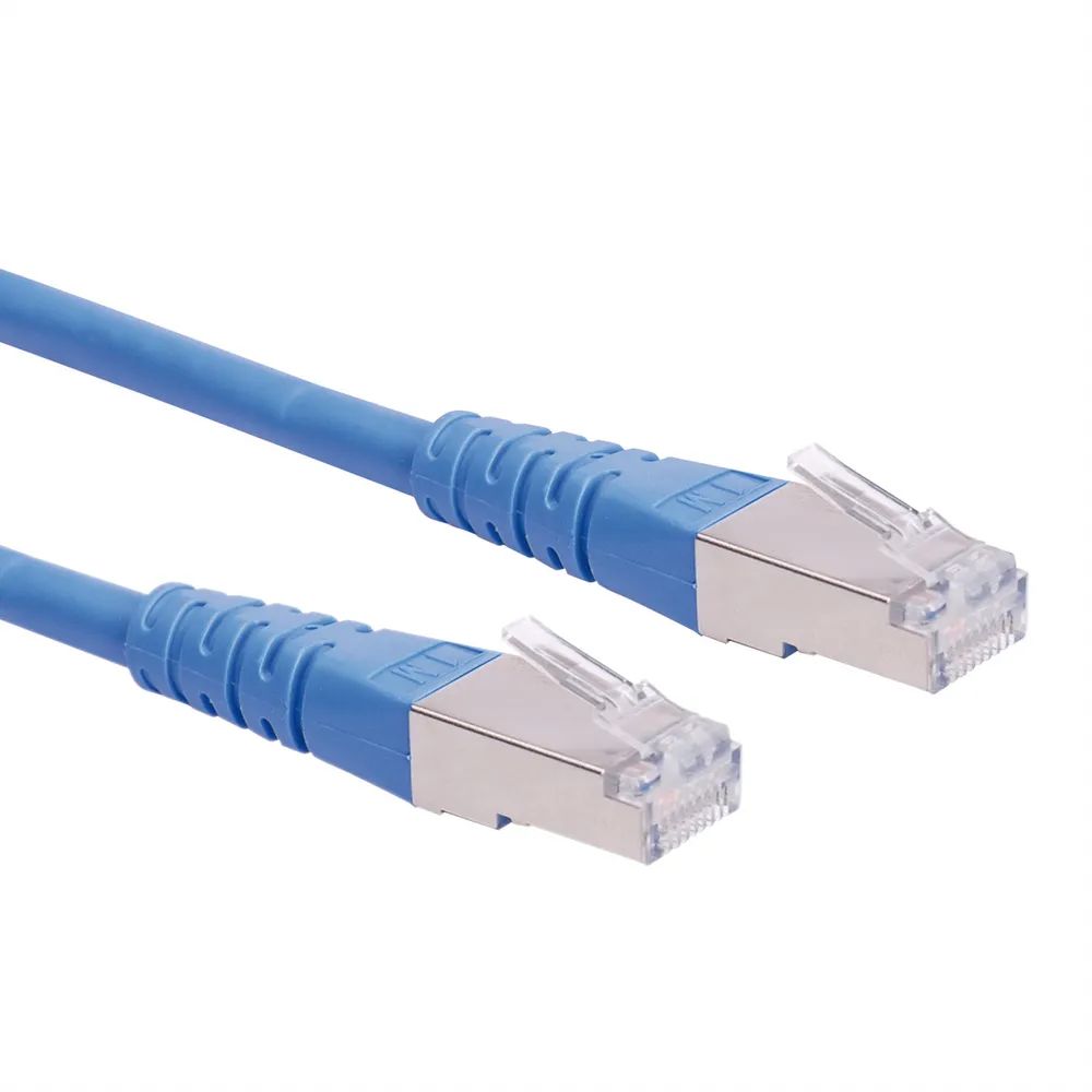 ROLINE Patchkabel Cat.6 (Class E) S/FTP (PiMF), blau, 1,5 m
