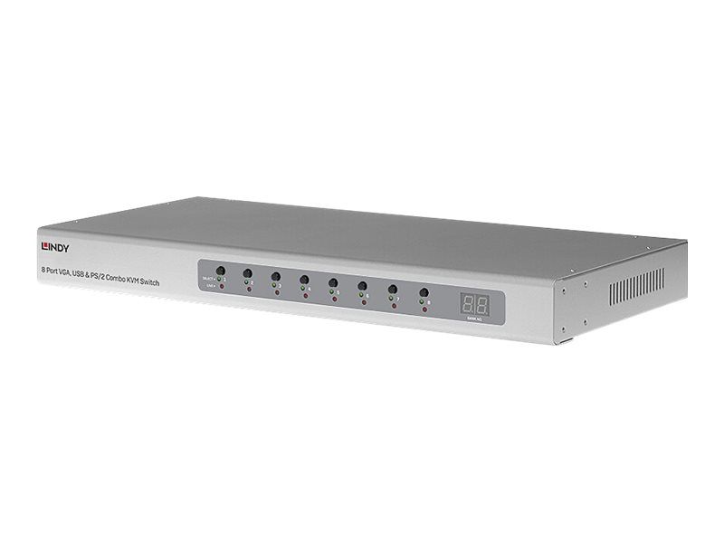 Lindy KVM-Switch - 8 x KVM port(s) - an Rack