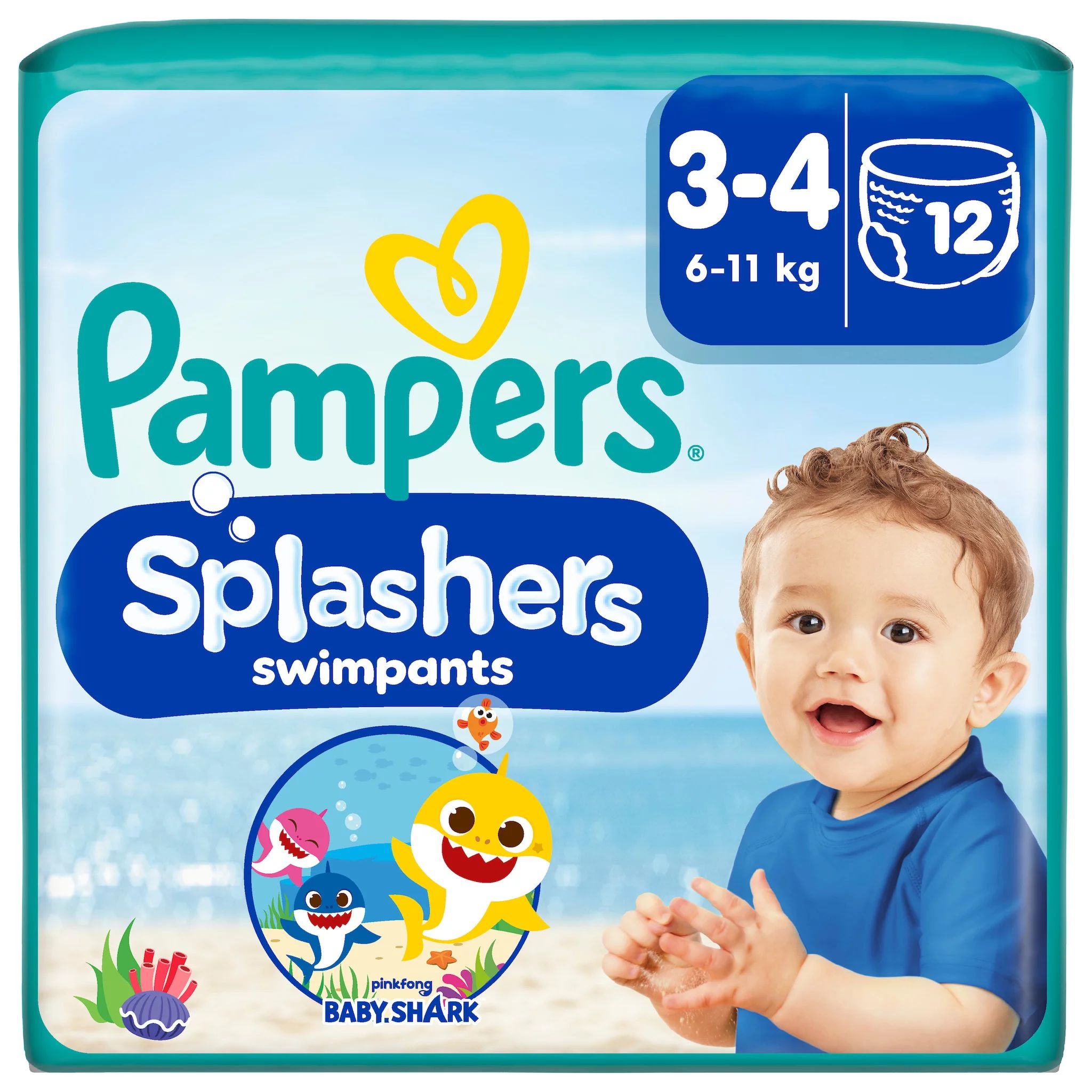Pampers Splashers Gr. 3-4