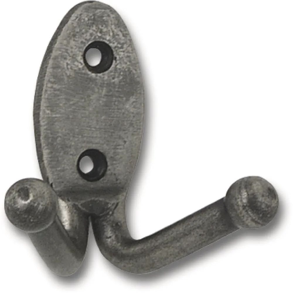 Siro Mantelhaken Cage Breite 70 mm, Höhe 61 mm, Stahl altzinn antik