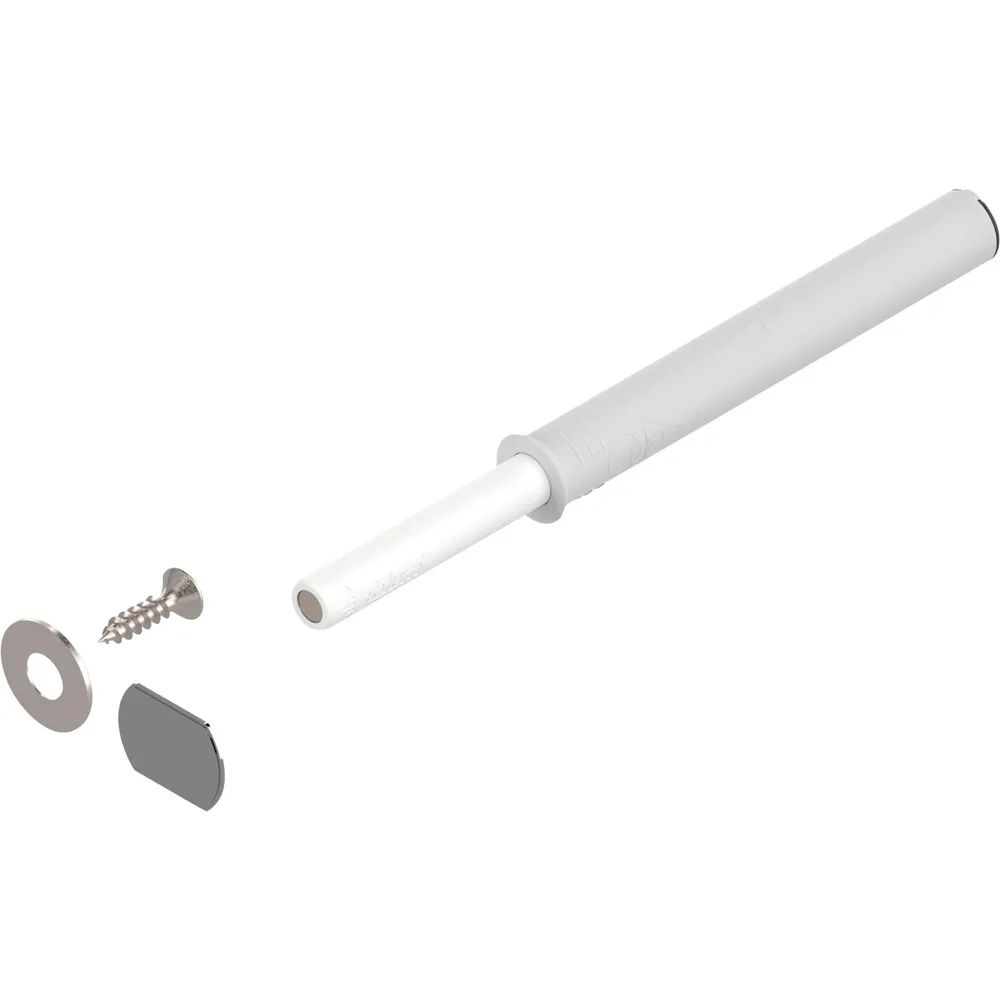 BLUM TIP-ON für Türen 956A1004 Langversion mit Magnet , seidenweiß