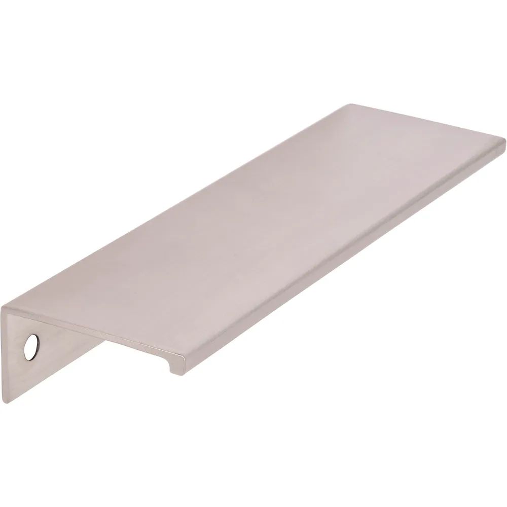 Siro Griffleiste Crevan LA 128 mm, Länge 145 mm, Aluminium vernickelt feingeschliffen