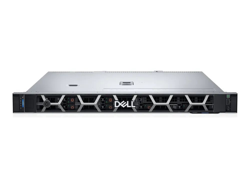 Dell PowerEdge R360 - Server - Rack-Montage - 1U - 1-Weg - 1 x Xeon 6315P / 2.8 GHz - RAM 32 GB - SAS - Hot-Swap 8.9 cm (3.5")