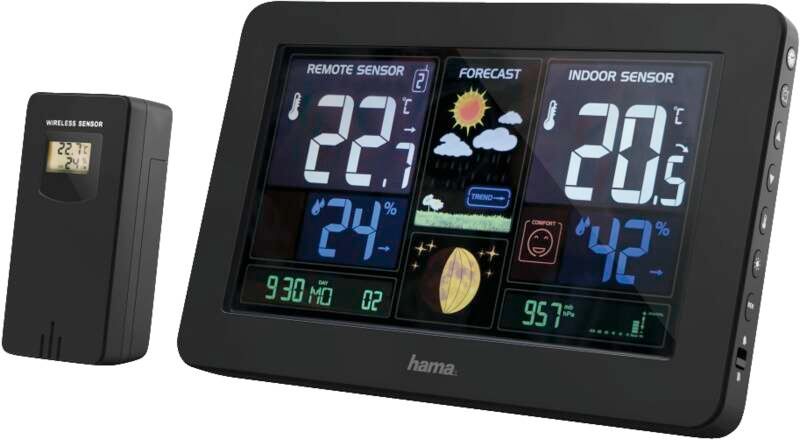 Hama 186380 FARBWETTERST. PREMIUM mit USB