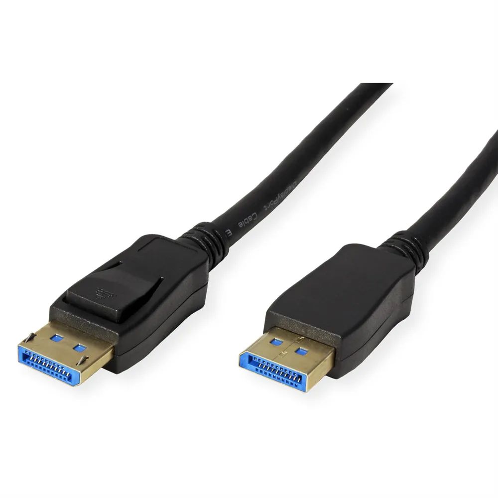 ROLINE DisplayPort Kabel, v2.0, DP ST - ST, schwarz, 2 m