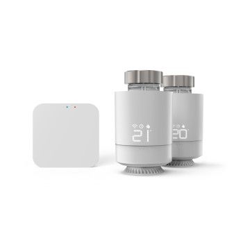 Hama Smarte WLAN-Heizungssteuerung, 2x Smartes Heizkörperthermostat + Zentrale