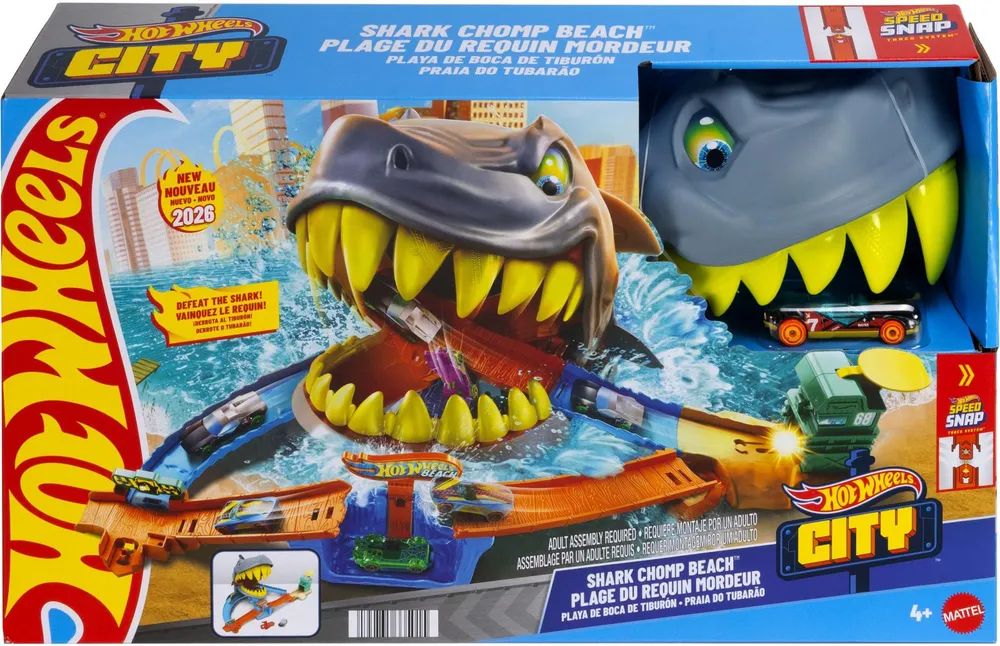Mattel GmbH HW City Shark Beach