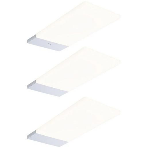 Paulmann UNTERBAULEUCHTE PIR 3X2,5W 830 / PAULMA BREDO SILBER 25L520 92121