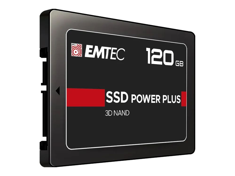 EMTEC X150 Power Plus 3D NAND - SSD - 120 GB - intern - 2.5" (6.4 cm)