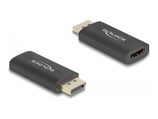 Delock Aktiver DisplayPort 1.4 zu HDMI Adapter 8K mit HDR Funktion - Adapter