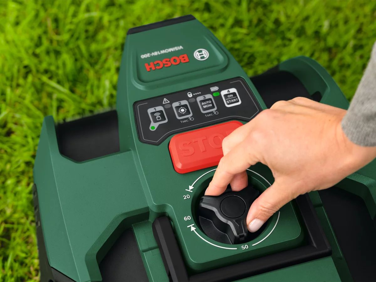 Bosch VISIMOW18V-200 Akku-Mähroboter Kit - bis 200m²