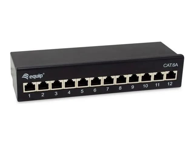 Equip Patch Panel - Tisch montierbar, Desktop