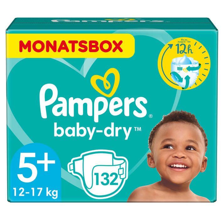 Alfabet platform Vertrek Pampers Baby Dry Gr. 5+ Junior Plus | 656523243