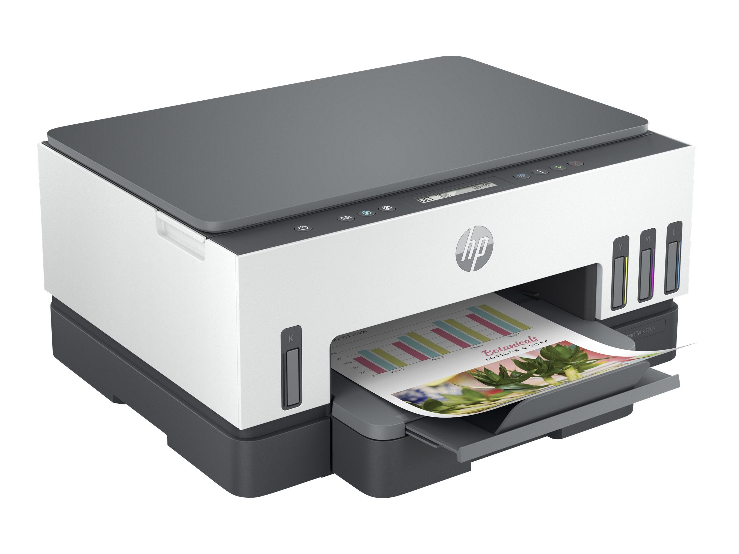 HP Smart Tank 7005 All-in-One - Multifunktionsdrucker - Farbe - Tintenstrahl - wiederbefüllbar - Letter A (216 x 279 mm)