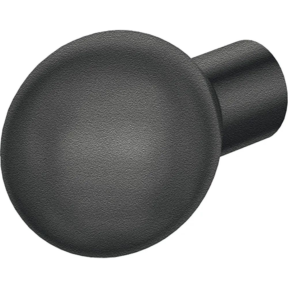 FSB Knopfdrückerlochteil 08 0802 04600 ASL drehbar, Aluminium schwarz matt
