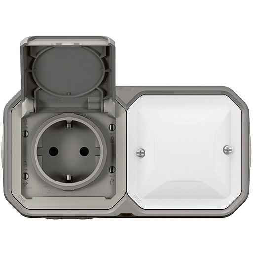 Legrand FRAP STECKDOSE PLEXO55 IP44 GR / LEGRAN 069877L NETATMO 069877L