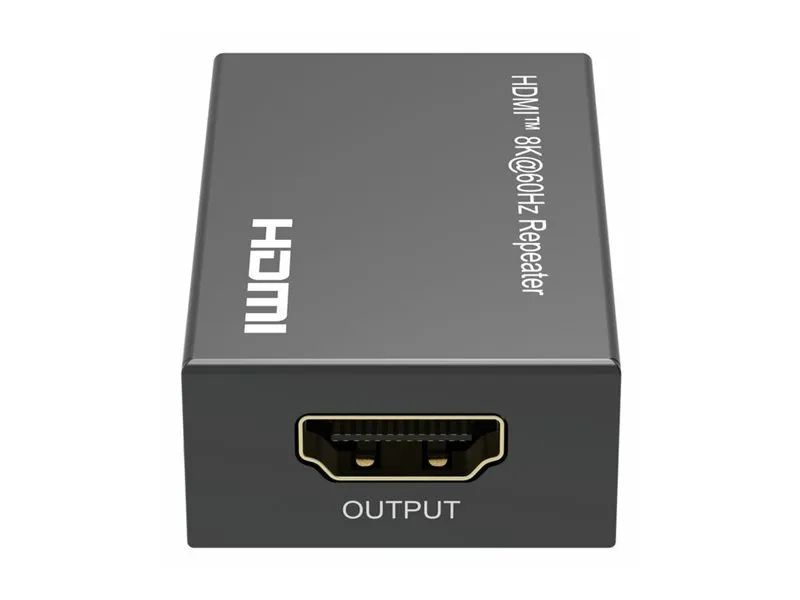 MicroConnect 8Ka60Hz HDMI repeater up to 10m 4Ka60Hz 13m 4 4 4 - Repeater