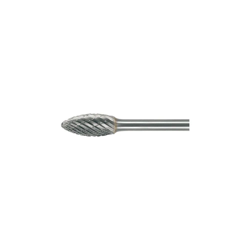 LUKAS HM-Frässtift Form H Flamme Kopf ø 12 mm Länge 30 mm Zahnung 7