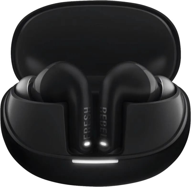 Fresh 'n Rebel Bluetooth®-Ohrhörer "Twins Fuse 2", TWS ANC mit My Sound App, Storm Grey