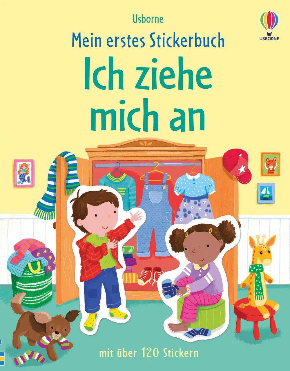 dtv Verlagsgesellschaft mbH & Co.KG Erstes Stickerbuch: Ich ziehe mich an