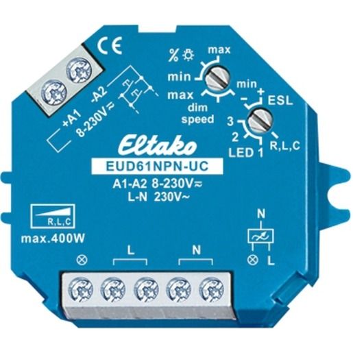 Eltako UNIV.-DIMMSCH. F. DOSENEINB. / ELTAKO EUD61NPN-UC+LED 100W 61100801