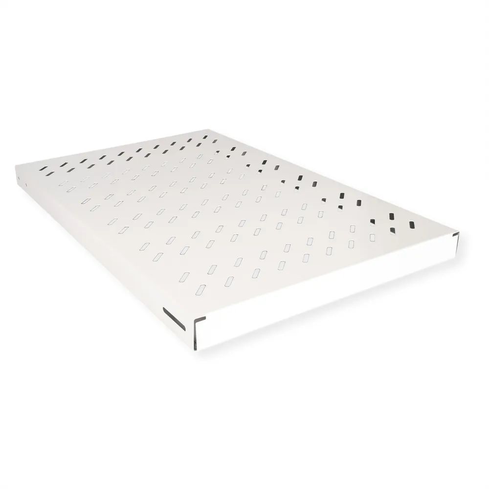 ROLINE Rack - Regal - 770 mm tief, Tragfähigkeit 50 kg - RAL 7035, Hellgrau - 1U - 48.3 cm (19")