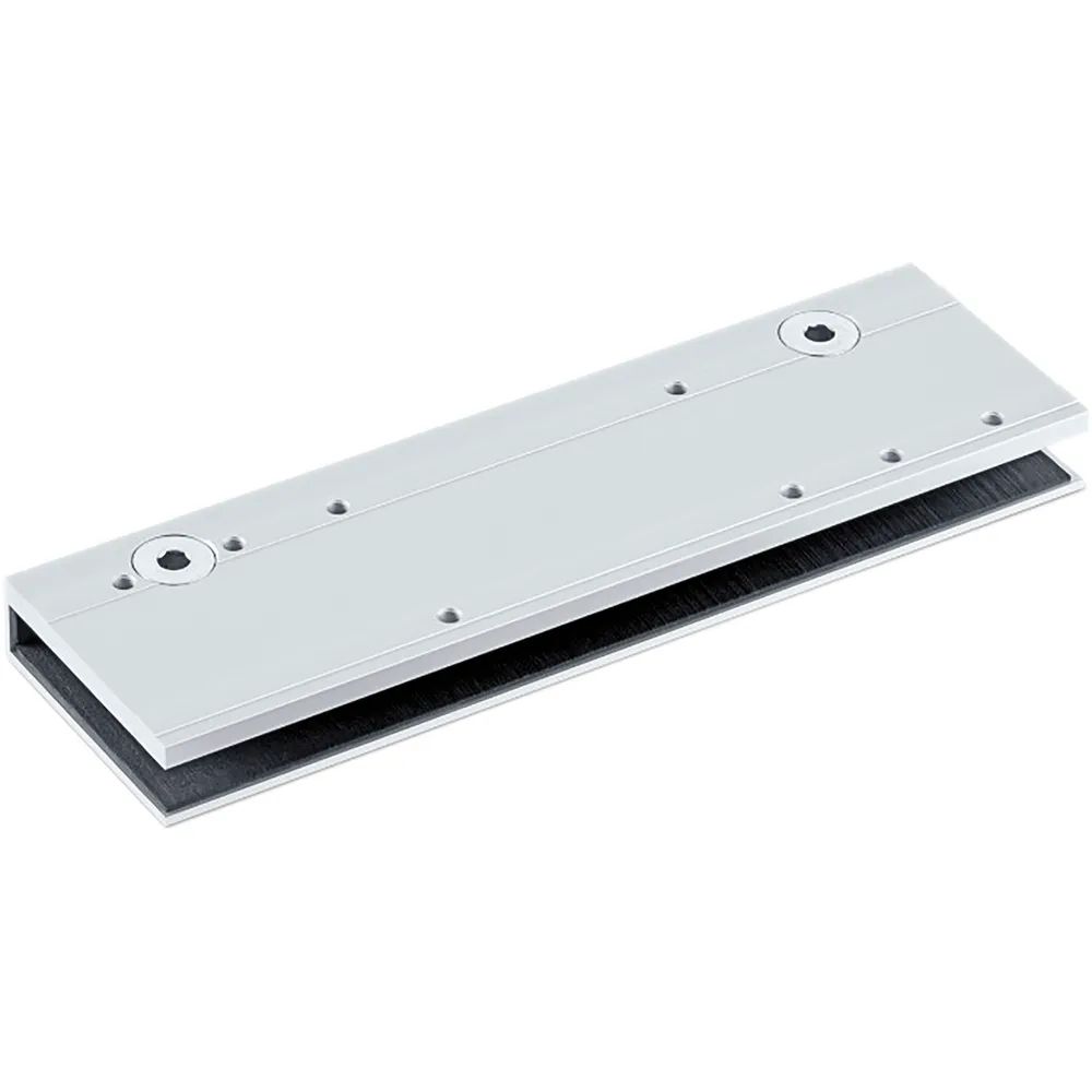 GEZE Glasklemmplatte TS 3000 V, Glasstärke bis 10 mm, silber
