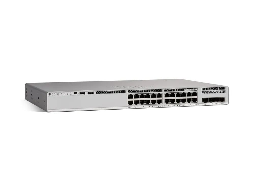 Cisco Catalyst 9200L - Network Advantage - Switch - L3 - 24 x 10/100/1000 (PoE+)