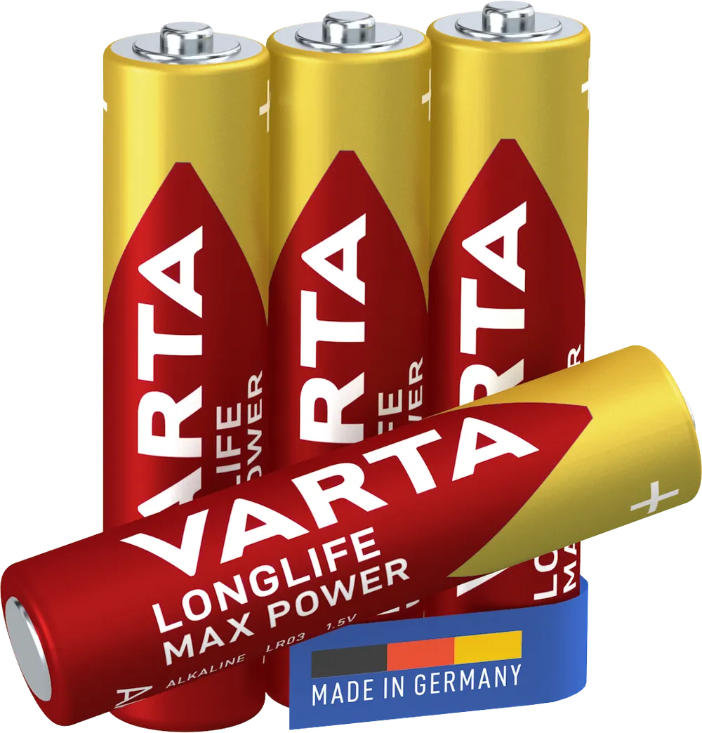VARTA LONGLIFE Max Power AAA Blister 4