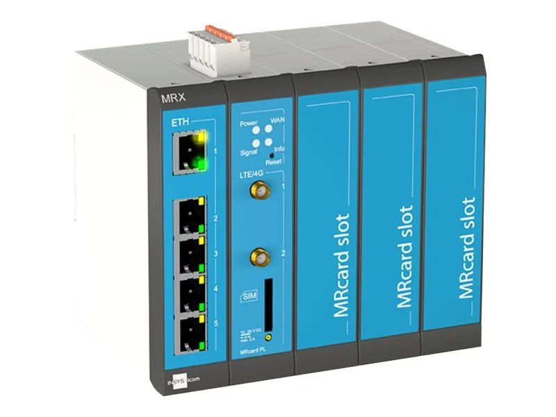 Insys MRX Series MRX5 - Router - WWAN 4-Port-Switch