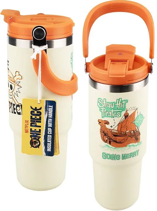 Tomik Toys GmbH One Piece Thermobecher 900 ml mit Henkel