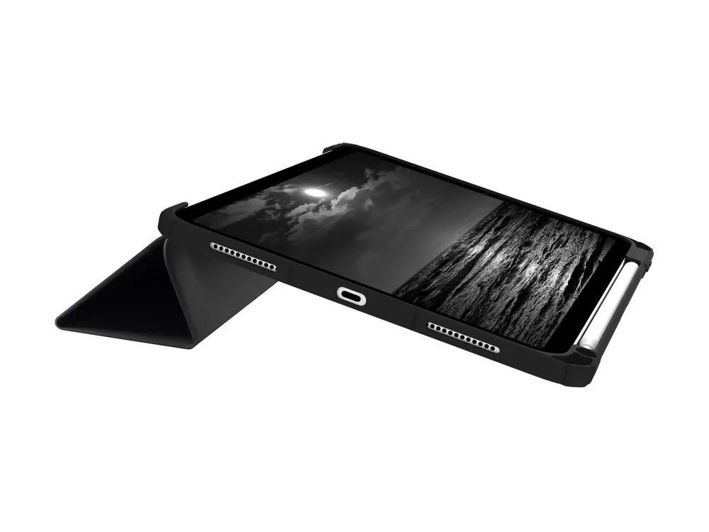 dbramante1928 London ICON - Flip-Hülle für Tablet - Kunststoff - Midnight - für Apple 10.9-inch iPad (10. Generation)