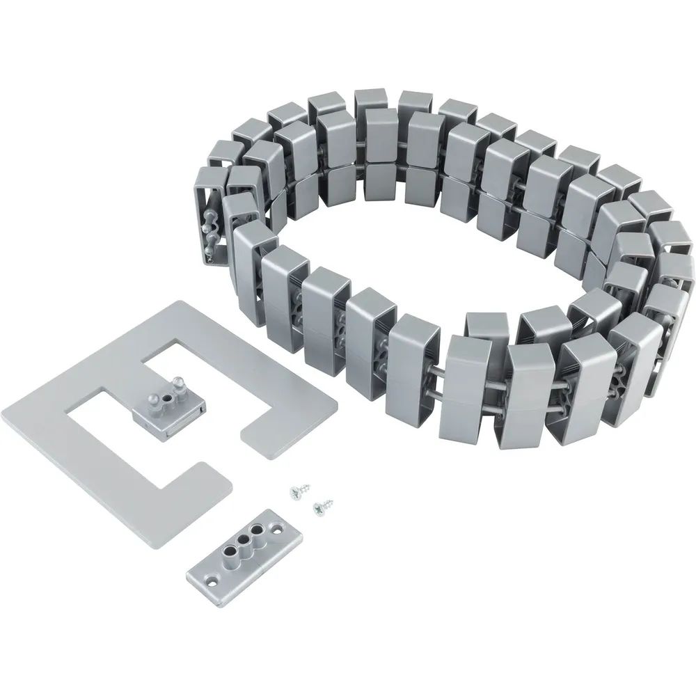 Confurn Export GmbH Q-LAB® Kabelschlange Cube® SL 1250 mm alufarbig