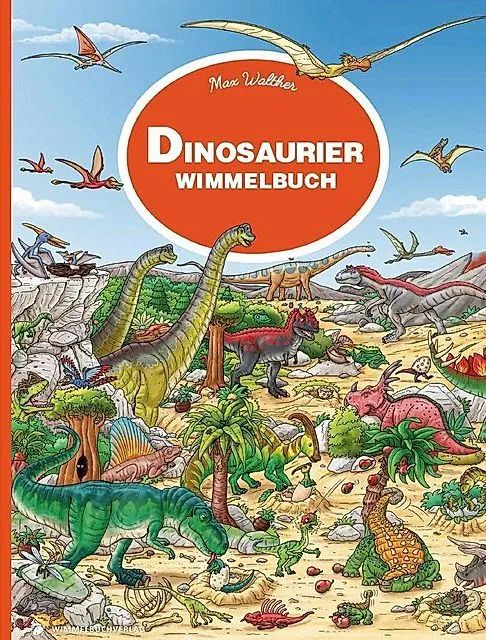 Adrian & Wimmelbuchverlag GmbH Dinosaurier Wimmelbuch
