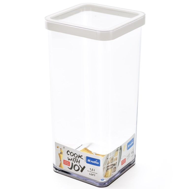 Rotho Premium Dose quadr. 1.5 l LOFT