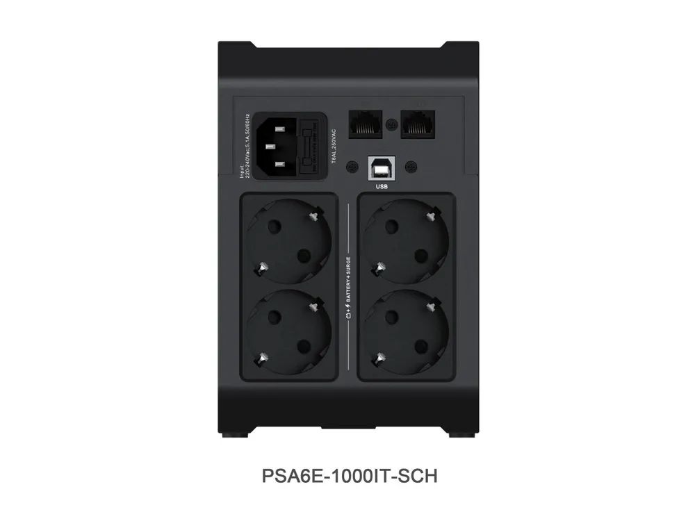 Vertiv PowerUPS 200 Essential Series PSA6E-1000IT-SCH