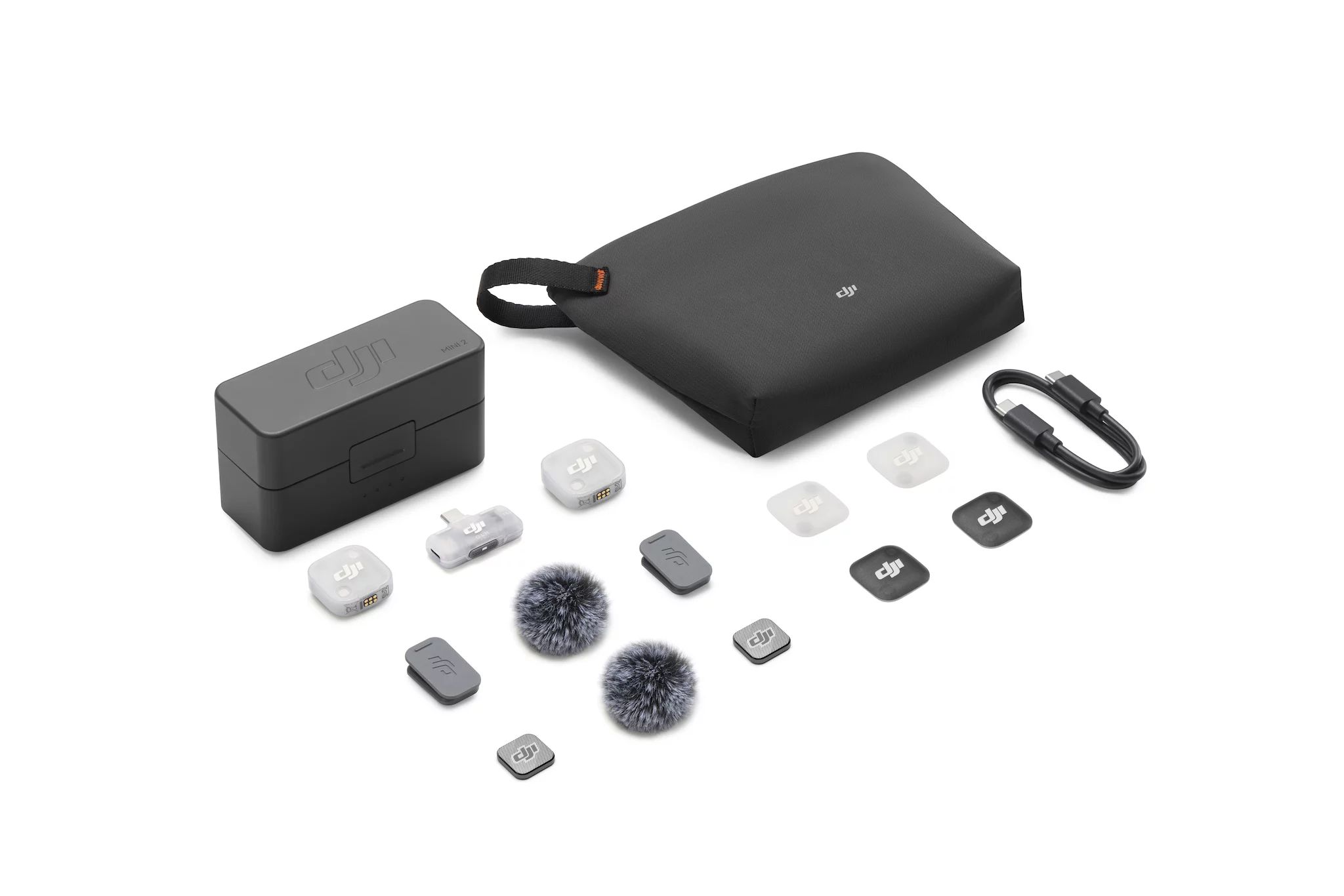 DJI Mic Mini 2 (2 Sender + 1 Mobile Empfänger + Ladeschale)