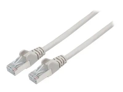 IC Intracom Intellinet Network Patch Cable, Cat6, 30m, Grey, Copper, S/FTP, LSOH / LSZH, PVC, RJ45, Gold Plated Contacts, Snagless, Booted, Lifetime Warranty, Polybag - Patch-Kabel - RJ-45 (M)