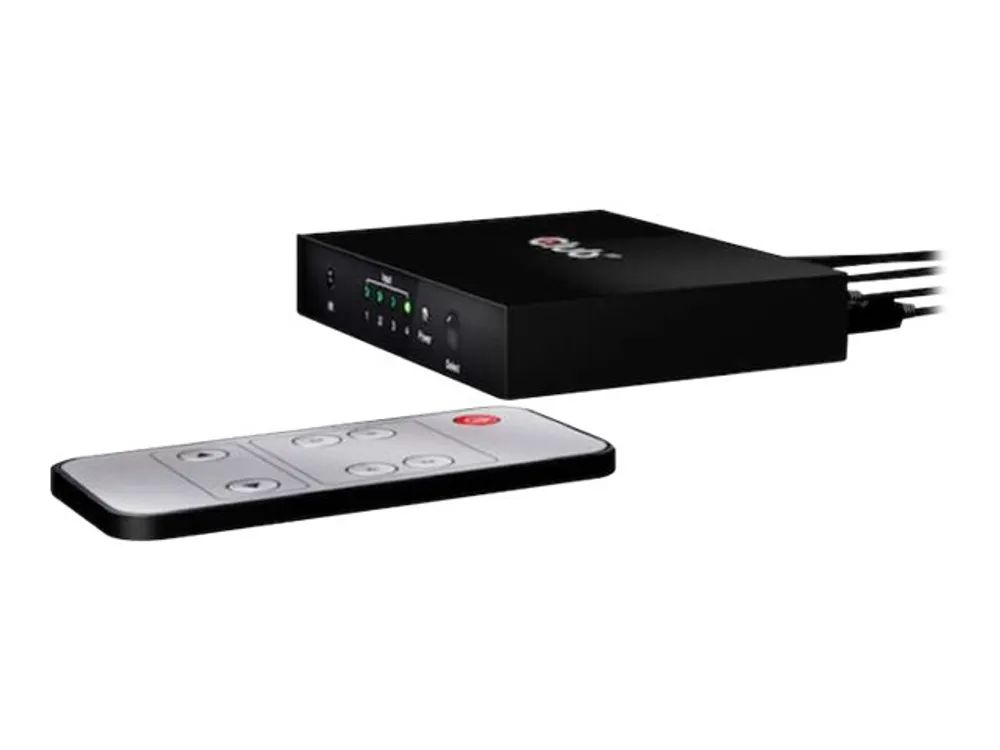 Club 3D SenseVision CSV-1370 - Video/Audio-Schalter