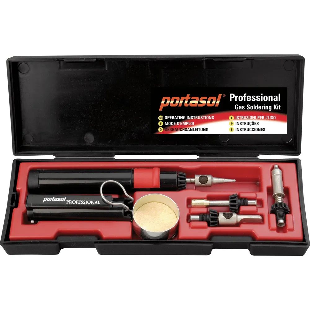 PORTASOL Gaslötkolben Profi-Set 10-60 Watt