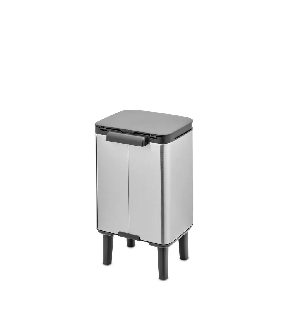 Brabantia Bo Mülleimer Hi, 4L - Matt Steel Fingerprint Proof