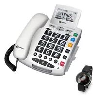 Geemarc Serenities Notfallschutztelefon mit Sprachansage - (Erweiterungs-)Handgerät - Freisprecheinrichtung
