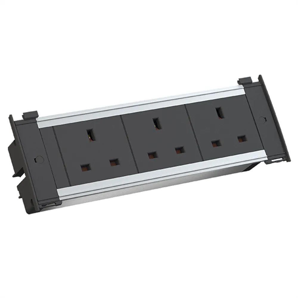 BACHMANN KAPSA S 3xUK 13A Strom 2m, United Kingdom