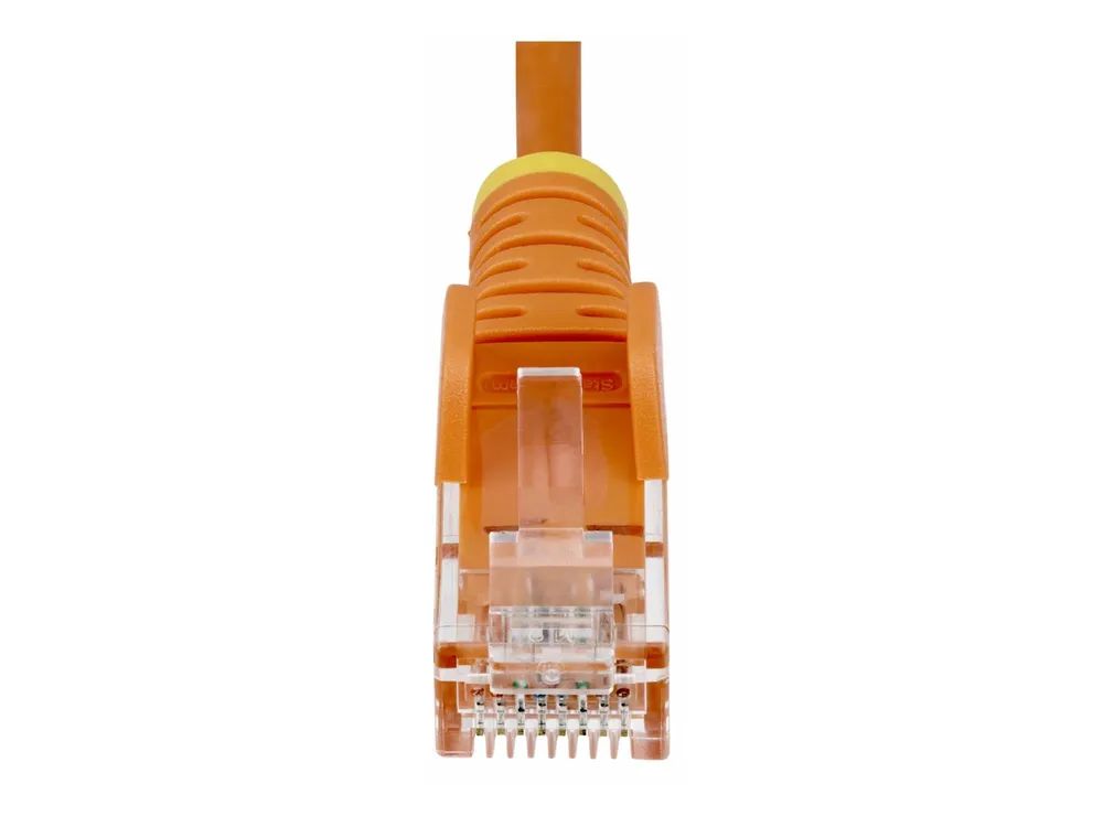StarTech.com 15m Orange Slim CAT6 Ethernet Cable, Snagless, 28AWG, LSZH - Patch-Kabel - RJ-45 (M)