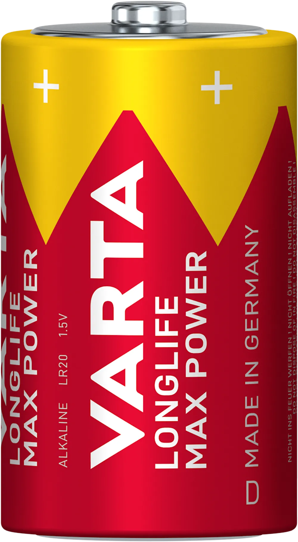 VARTA LONGLIFE Max Power D Blister 2