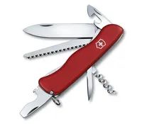 Victorinox Forester - Messer mit Feststellklinge - Multi-Tool-Messer - Clippunkt - Polyamid - Rot - 12 Werkzeug