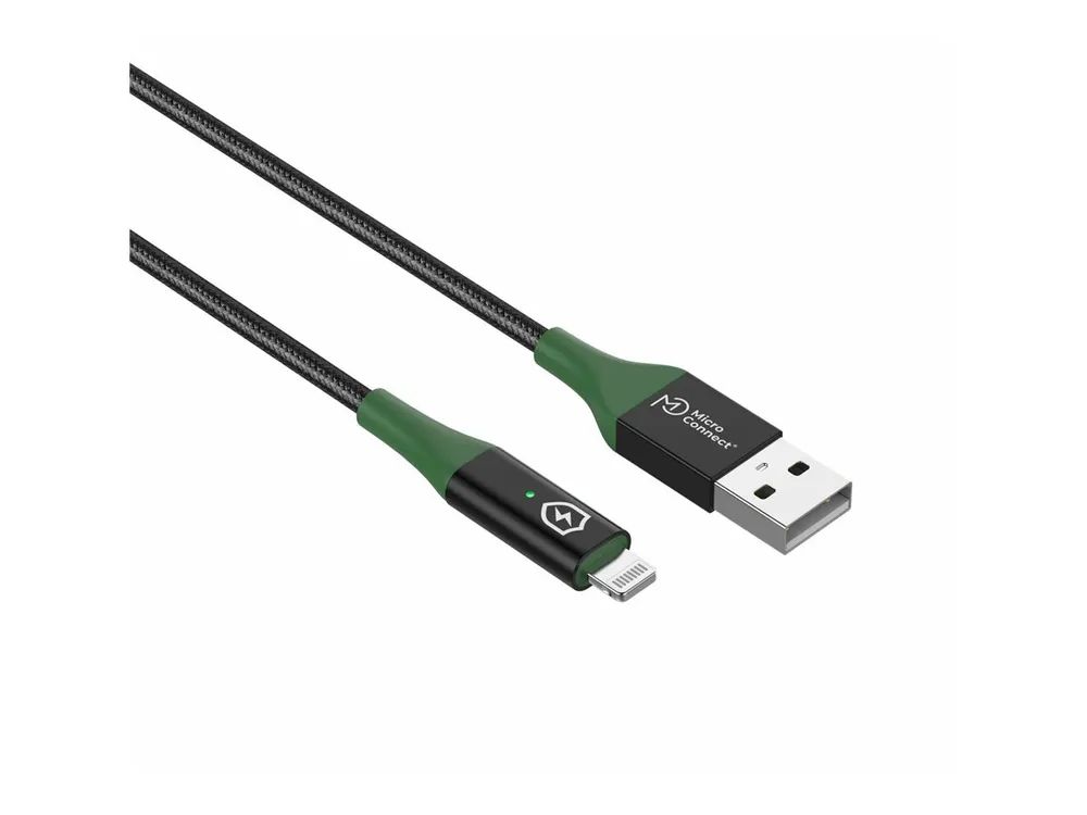 MicroConnect Lightning-Kabel - USB männlich - 2m 