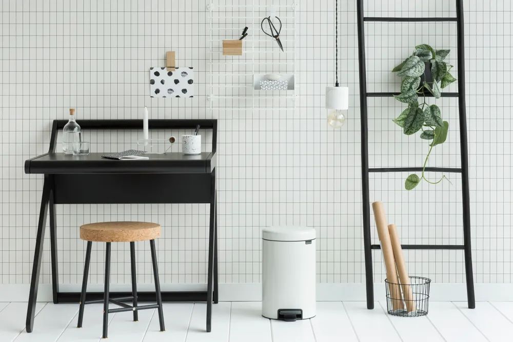 Brabantia NewIcon Treteimer, 12l, White
