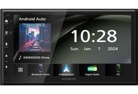 JVC Kenwood Electronics DMX5023DABS - Schwarz - 2 DIN - 22 W - NTSC - PAL - AAC - FLAC