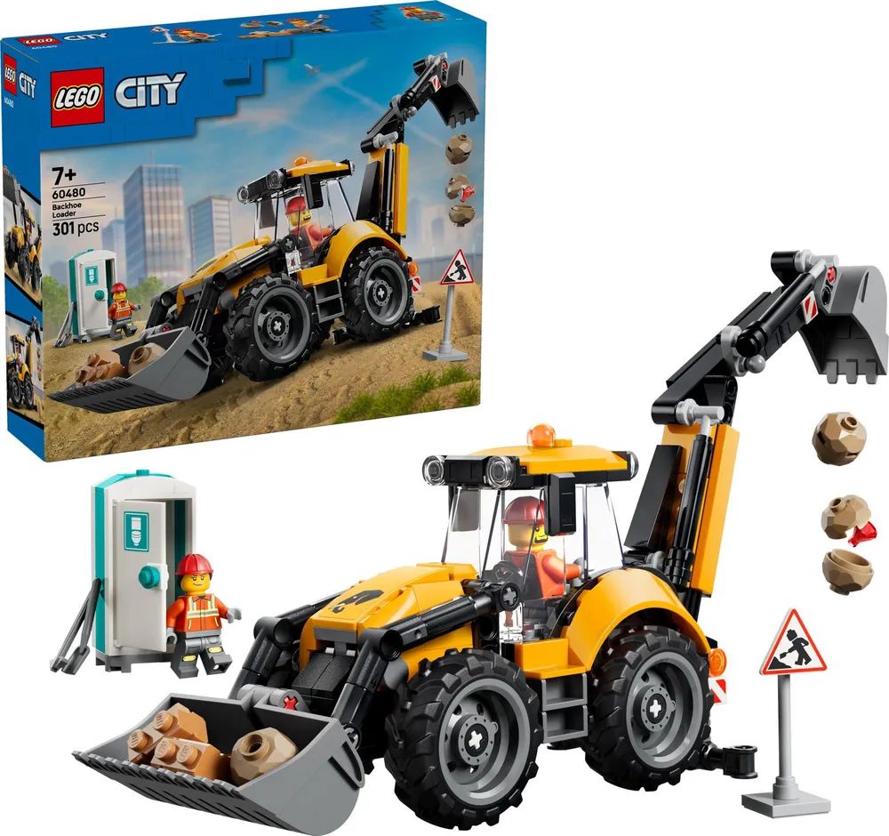 LEGO City 60480 - ota koparko-adowarka